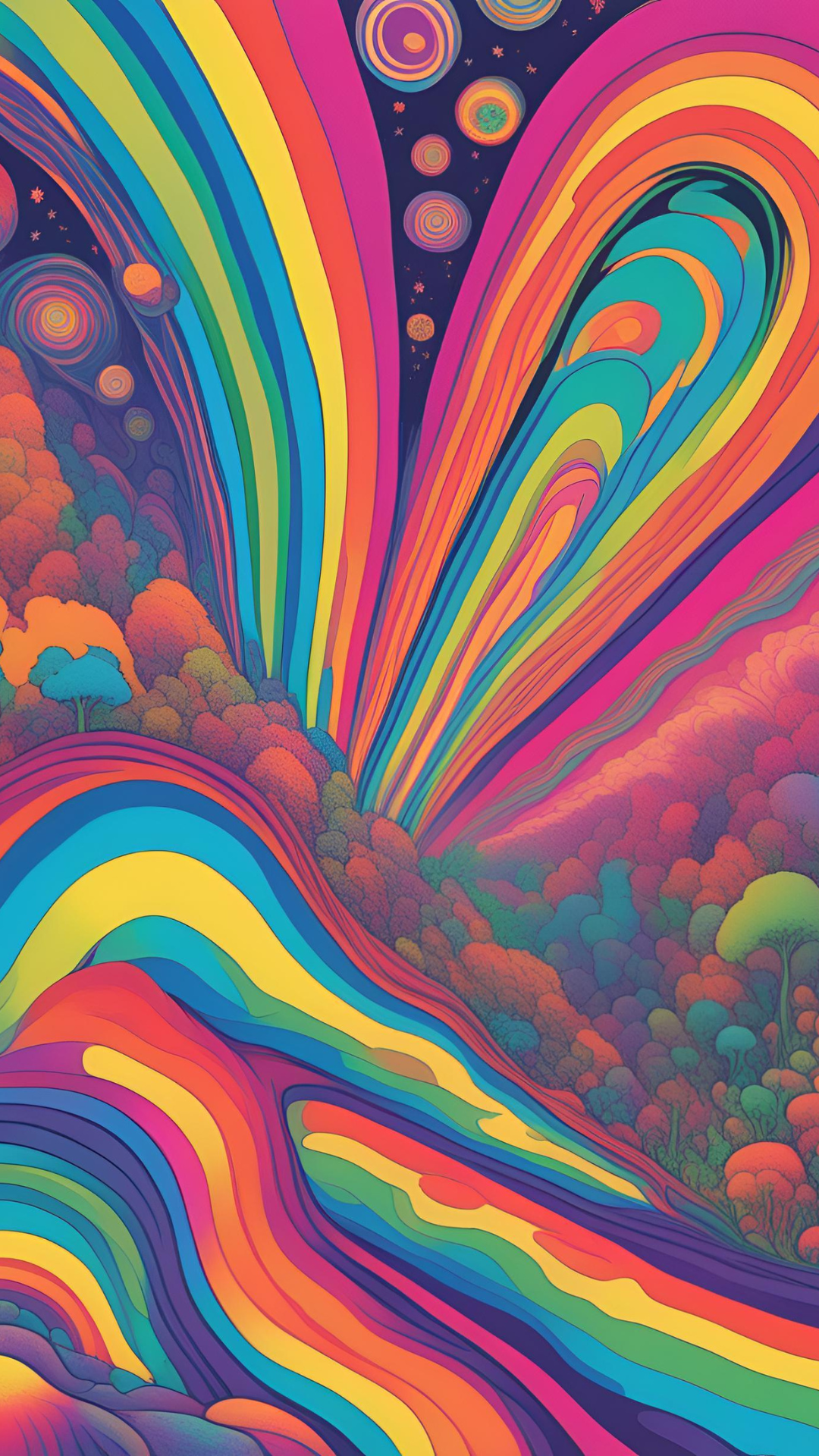 Floral Preppy Wallpaper
