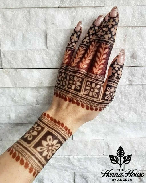 Bridal Back Hand Mehendi