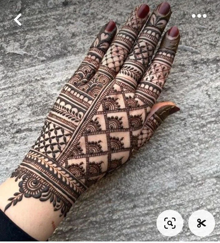 Bridal Peacock Mehendi