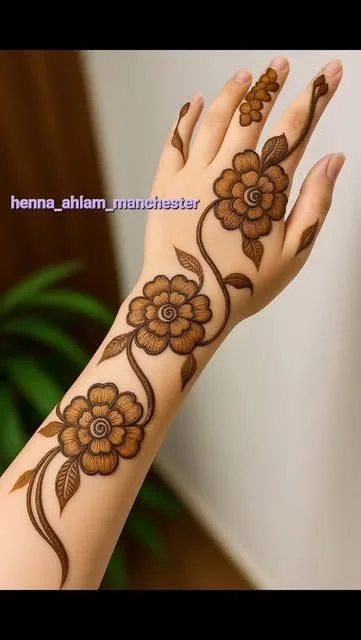 Elegant Mandala Hand Art