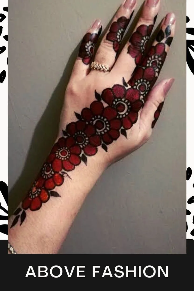 Heavy Bridal Arm Mehendi