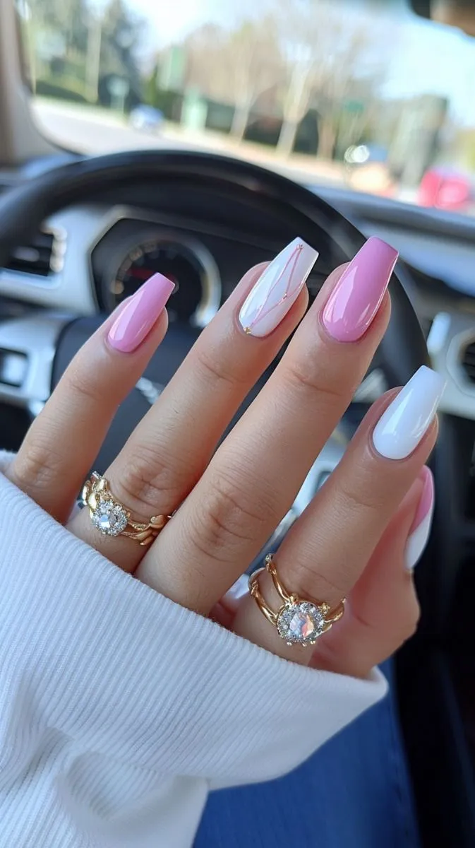 Glitter Ombre Nails