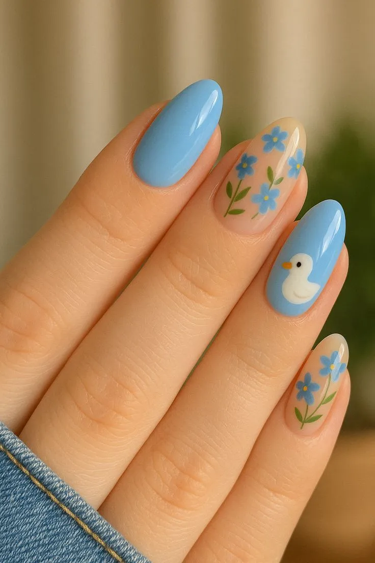Neon Pop Art Nails