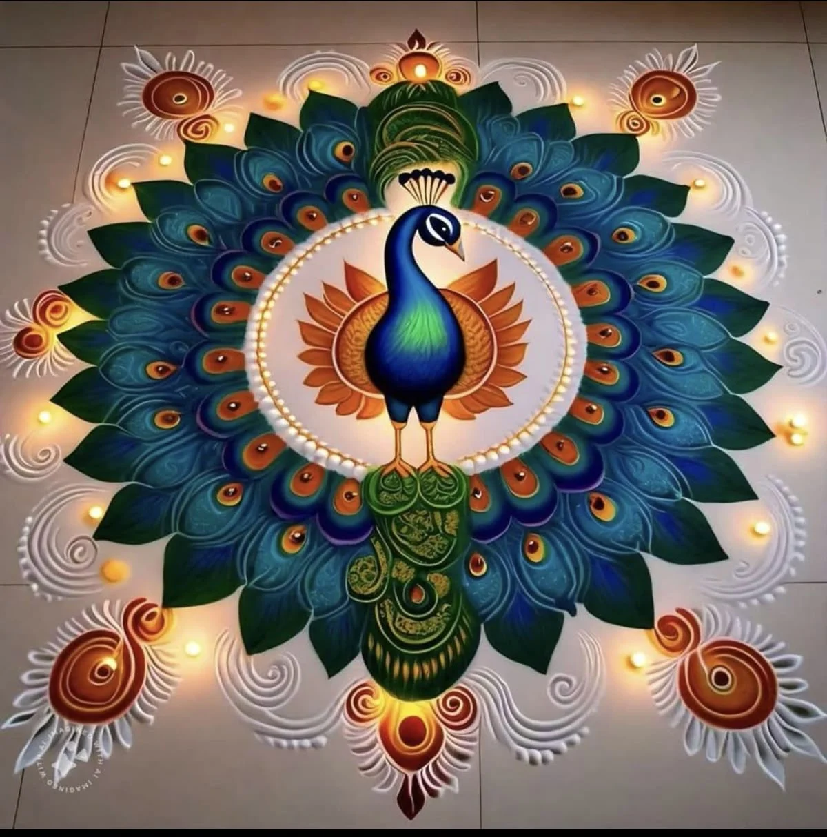 Rangoli Design 10