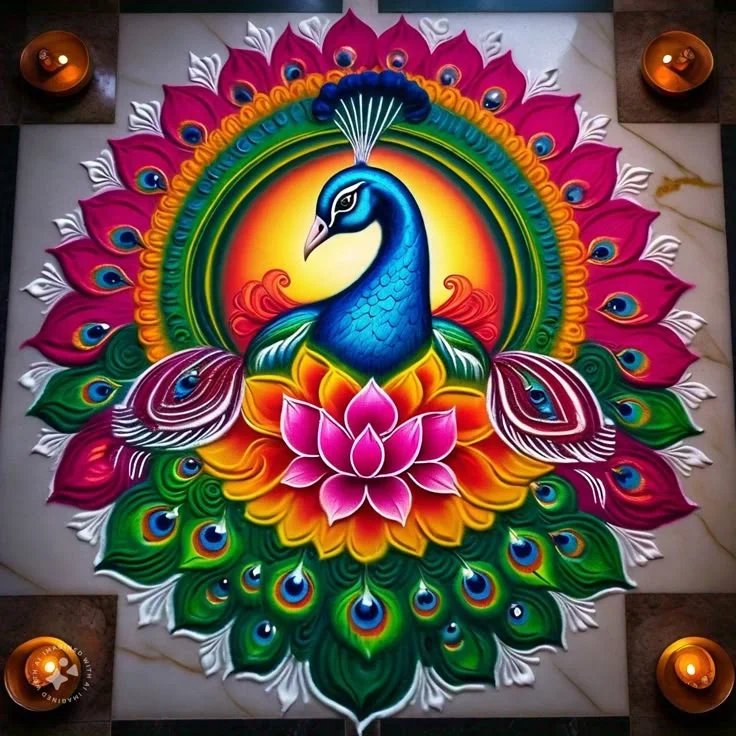 Rangoli Design 6